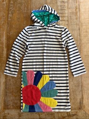 NWOT Mini Boden Girls Swim Coverup size 9-10Y